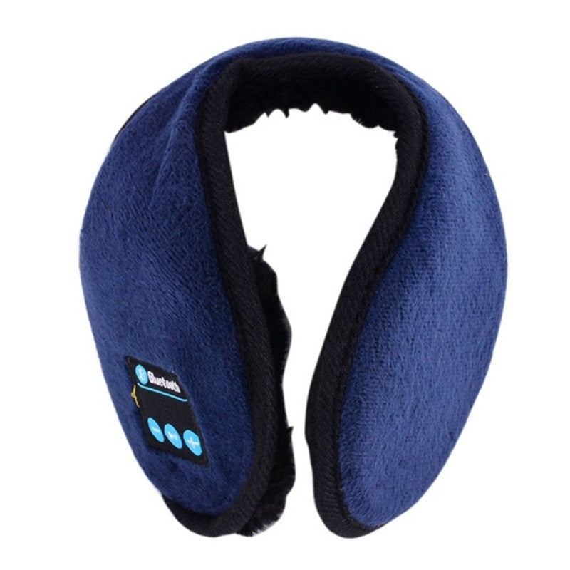 Rosa öronmuffar med bluetooth-hörlurar