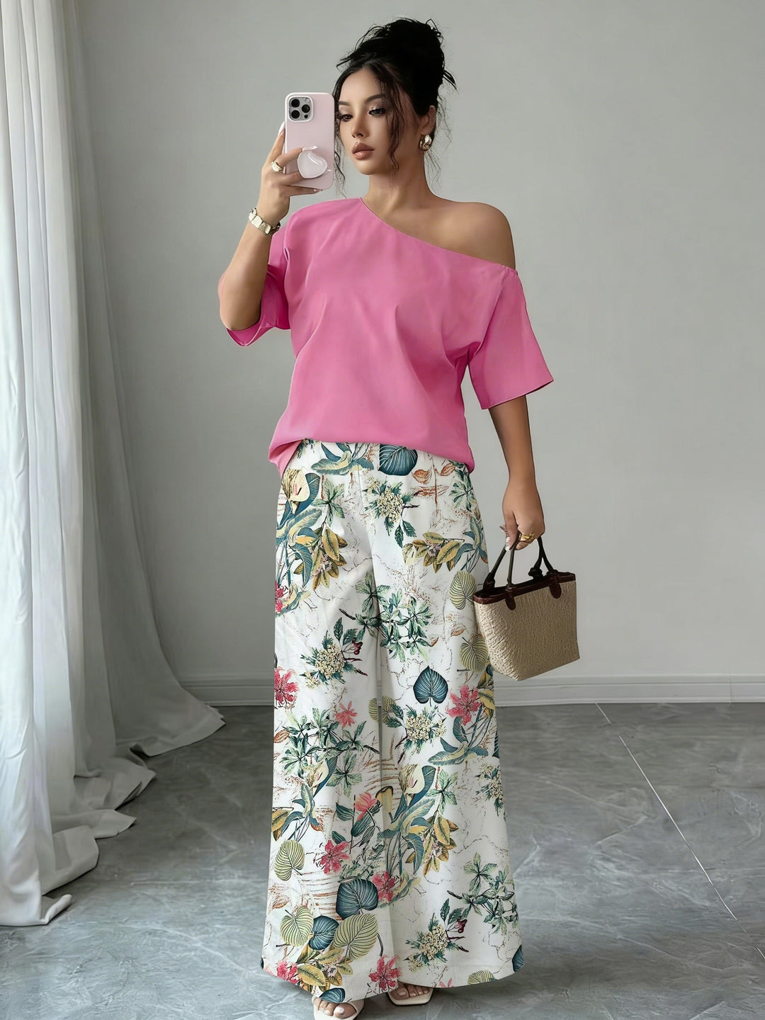 Estella | Off-Shoulder Tvådelat Set