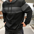 Hayes | Texturerad Färgblock Hoodie