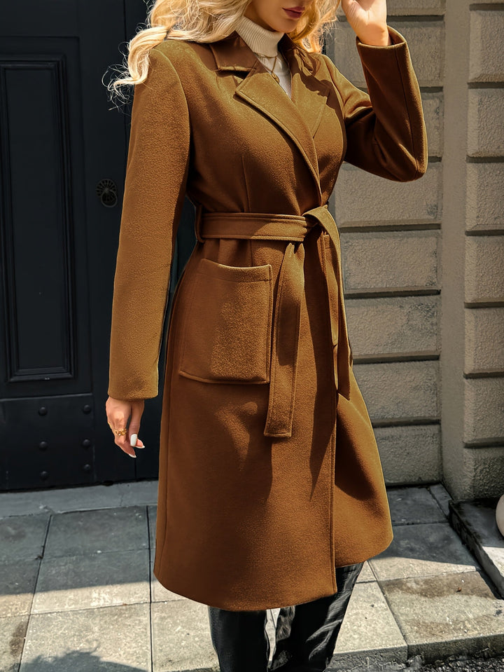 Evangeline | Skräddarsydd Bälte Lång Kappa