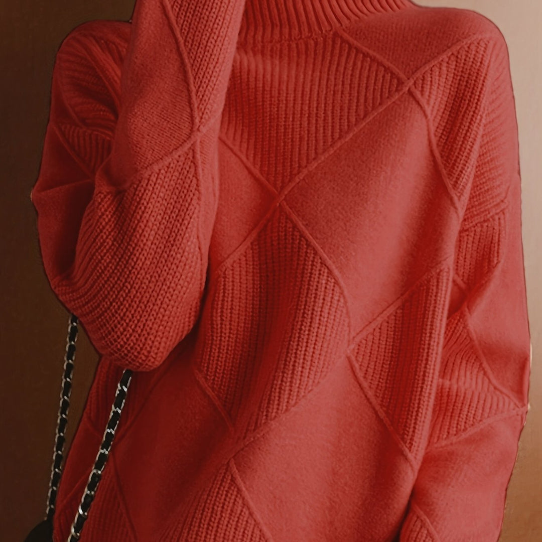 Maeve | Texturerad Polokrage Tröja