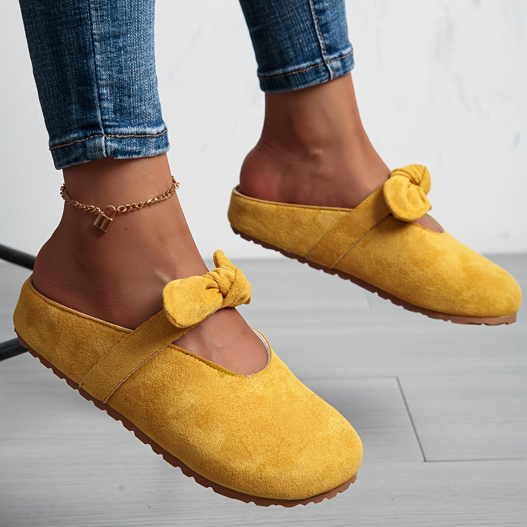 Whitney | Mjuk Båge Slip-On Mules