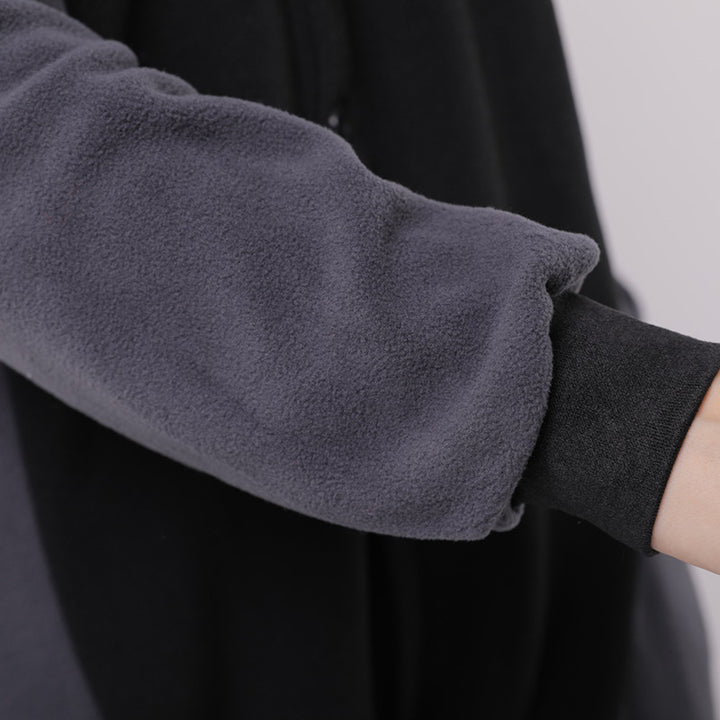 Tvättbjörn-onesie i fleece – mysig djurpyjamas för vuxna