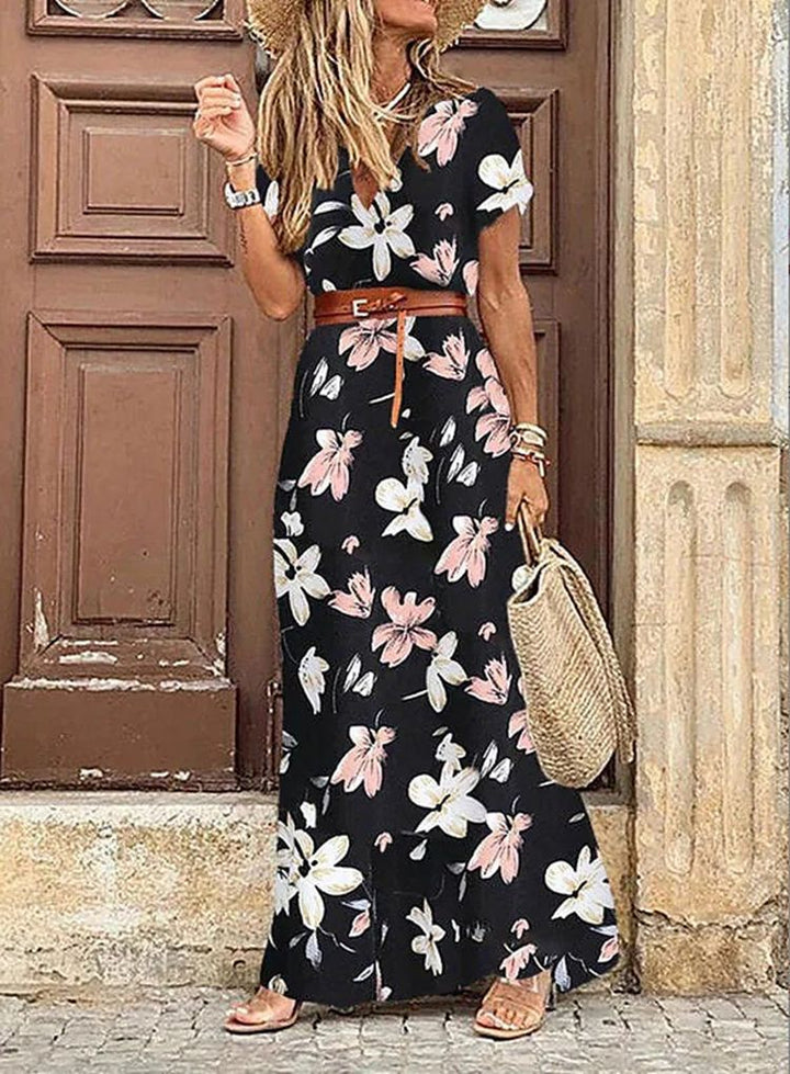 Ophelia | Boho Maxi Klänning