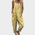 Briana | Bekväm Bee Art Pocket Jumpsuit