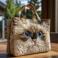 Rebecca | Klassisk Konstnärlig Katt Tote Väska