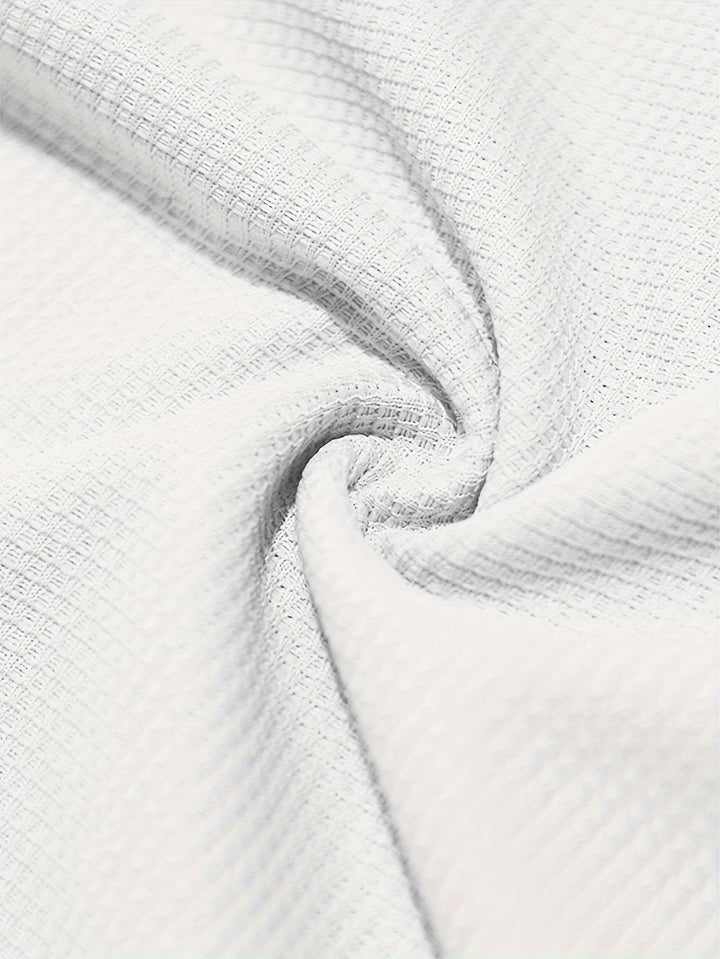 Carson | Texturerad långärmad Henley