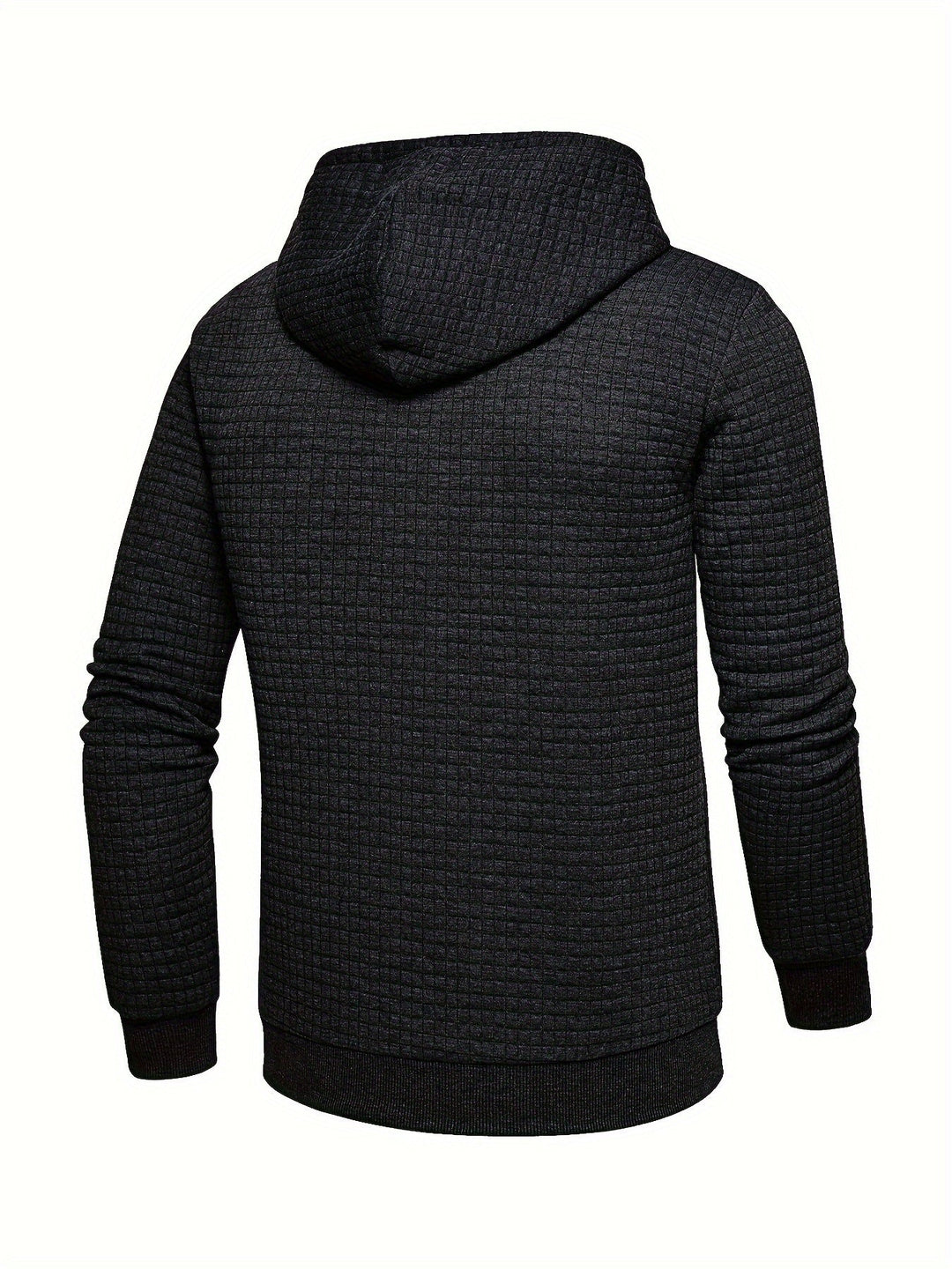 Garrison | Texturerad Huva Pullover Hoodie