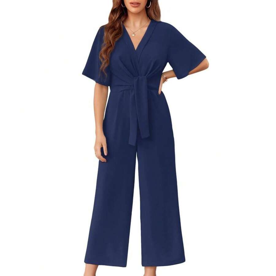 Gabriella | Elegant Sommar Knut Jumpsuit