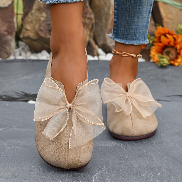 Cecilia | Båge-Accent Slip-On Lågskor