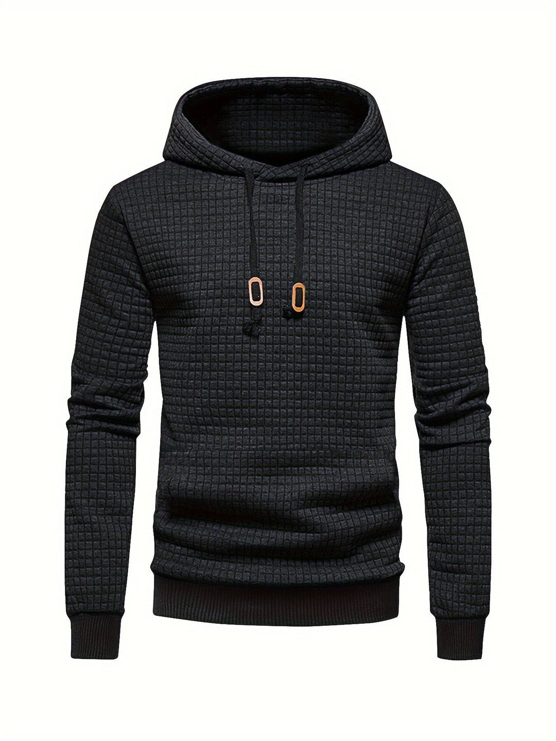 Garrison | Texturerad Huva Pullover Hoodie