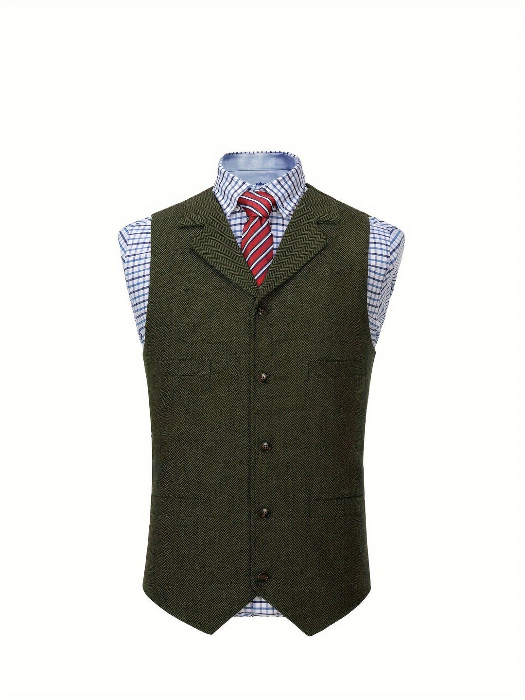 Colton | Heritage Herringbone Västen