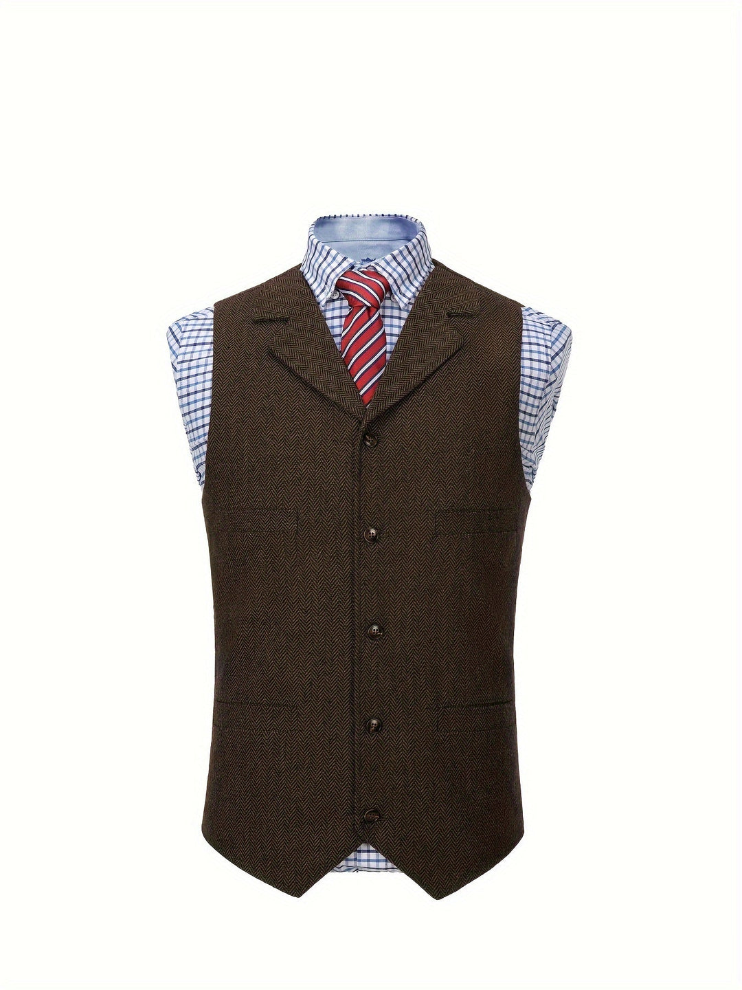 Colton | Heritage Herringbone Västen