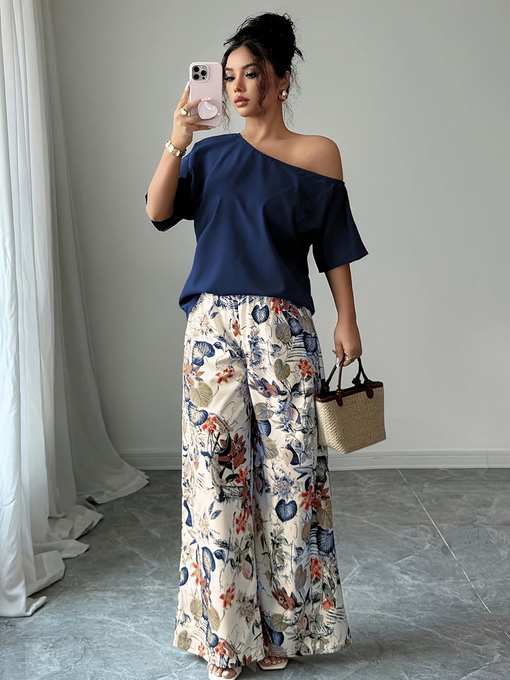 Estella | Off-Shoulder Tvådelat Set