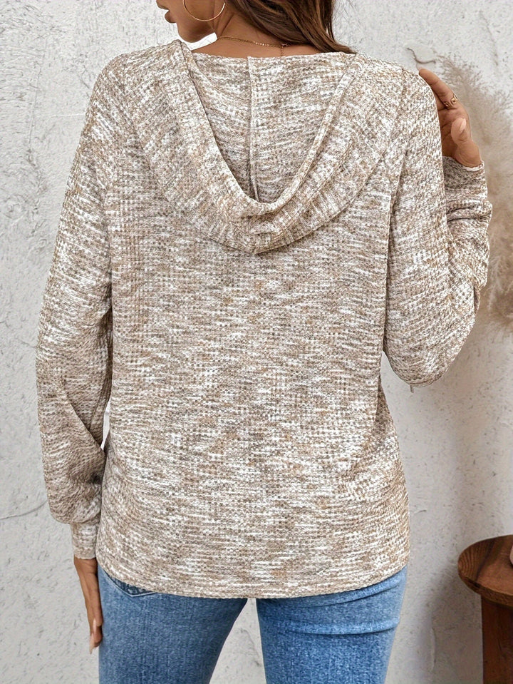 Verity | Knapp-up Hoodie Sweatshirt