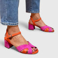 Madison | Stiliga Multicolor Ortopediska Klackar