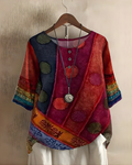Fiona | Avslappnad Sommar Boho Top
