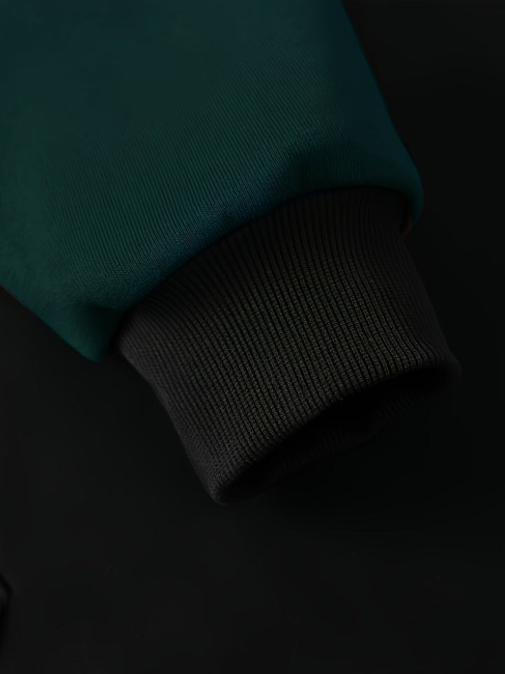 Cedric | Färgblock Zip-Up Hoodie