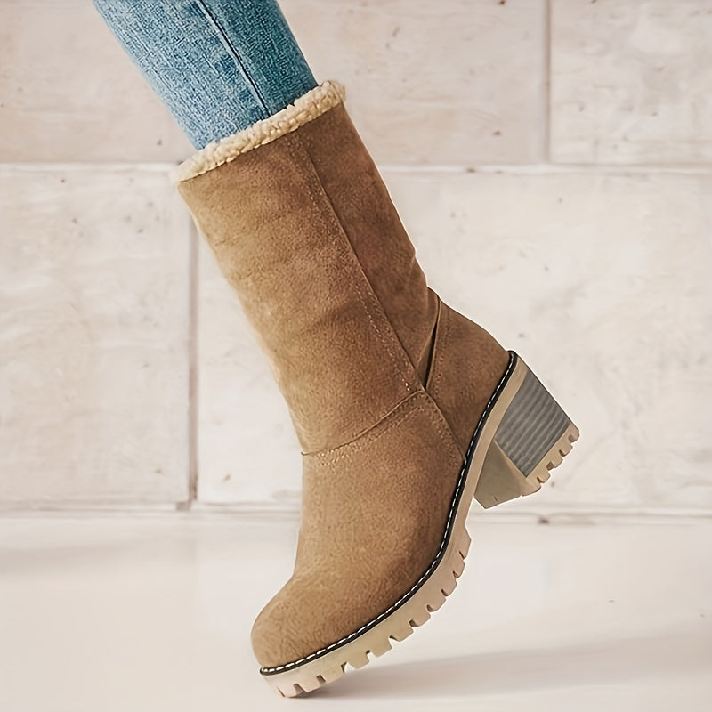 Eleanor | Mysiga Cuffade Ankelstövlar
