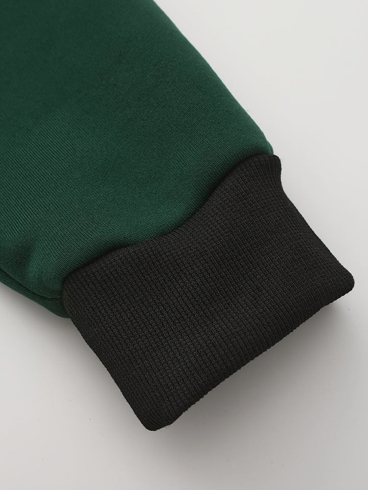 Cedric | Färgblock Zip-Up Hoodie