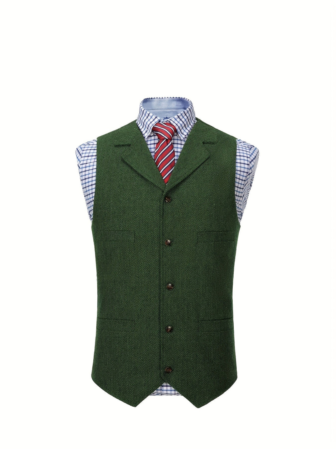 Colton | Heritage Herringbone Västen