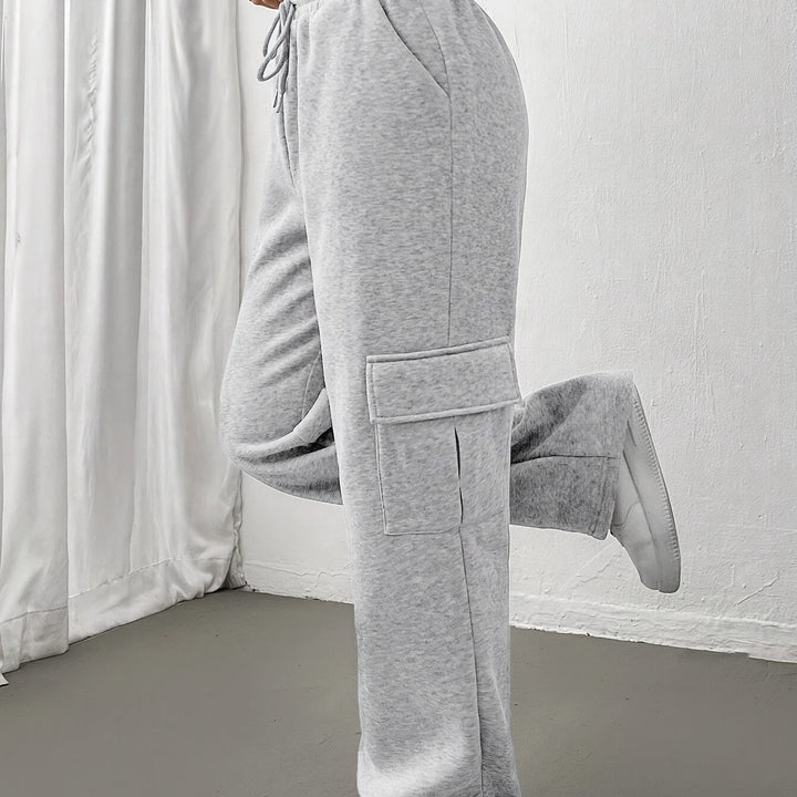 Ruth | Avslappnade Cargo Sweatpants