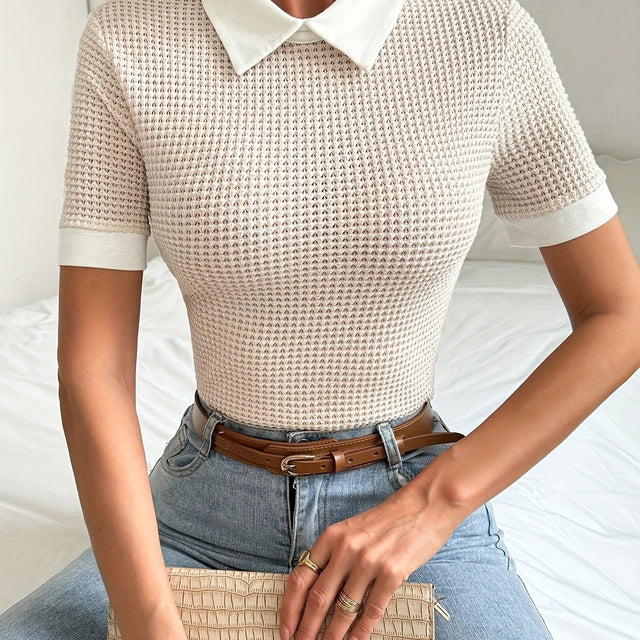 Daphne | Kragtop i Slim-Fit