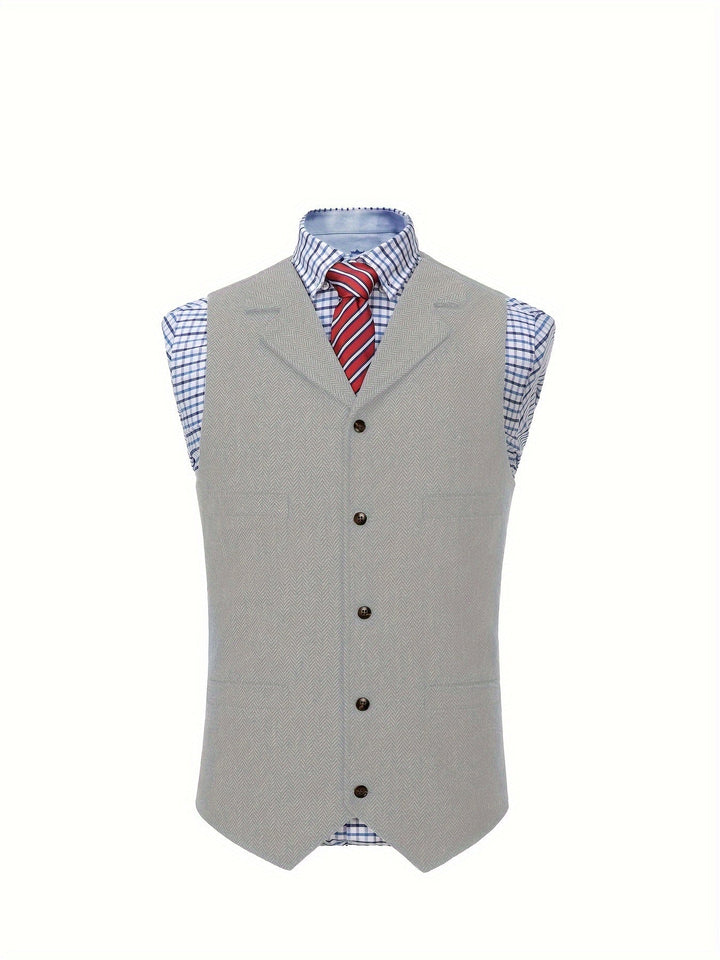 Colton | Heritage Herringbone Västen