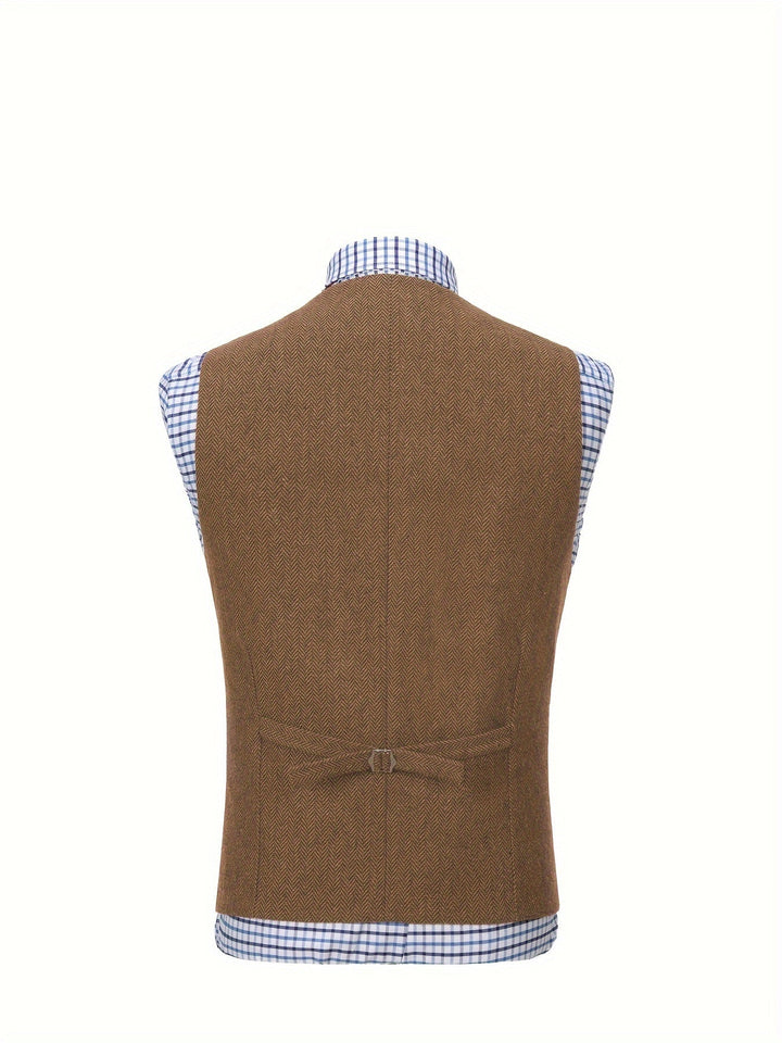 Colton | Heritage Herringbone Västen