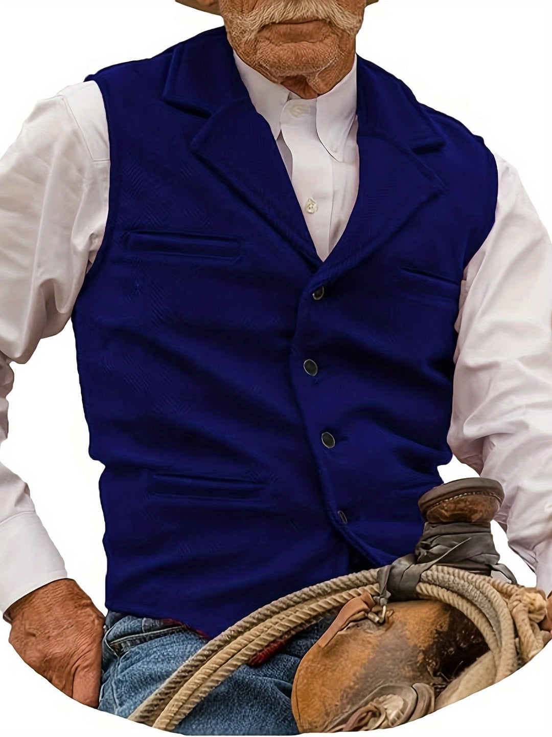 Colton | Heritage Herringbone Västen