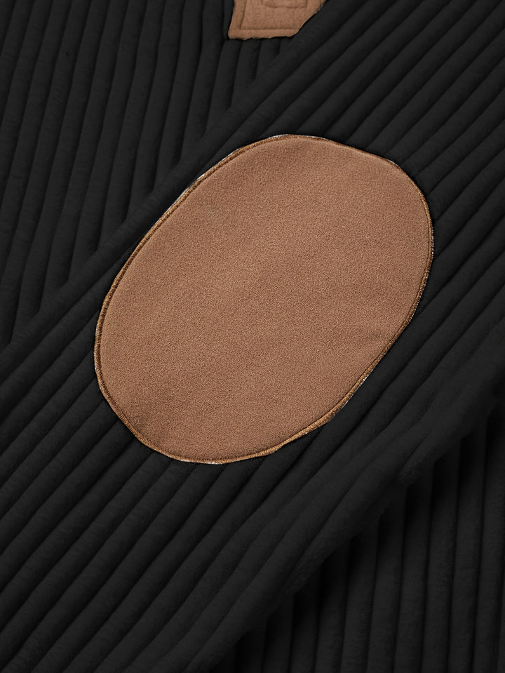 Roland | Tvåfärgad Quarter-Zip Pullover