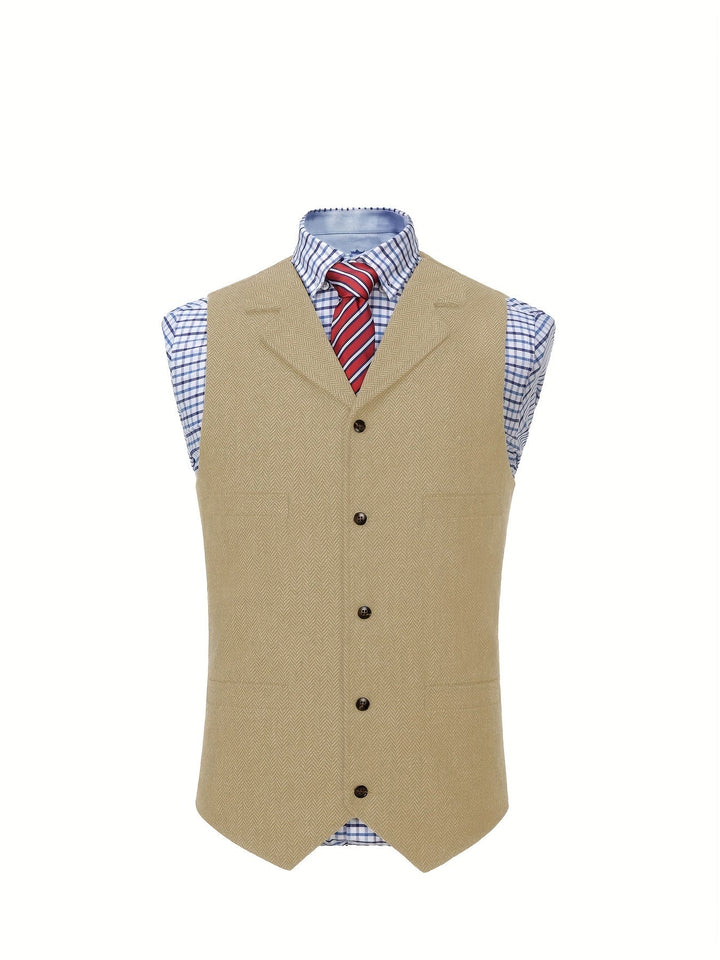 Colton | Heritage Herringbone Västen