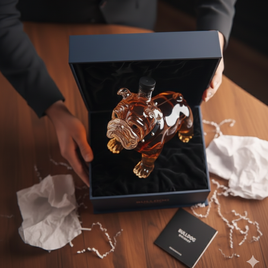 Frank | Whiskyflaska Bulldog Design