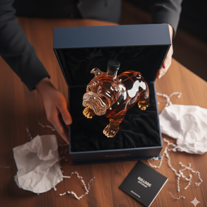 Frank | Whiskyflaska Bulldog Design