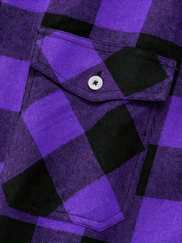 Miles | Klassisk Rutad Flanellskjorta
