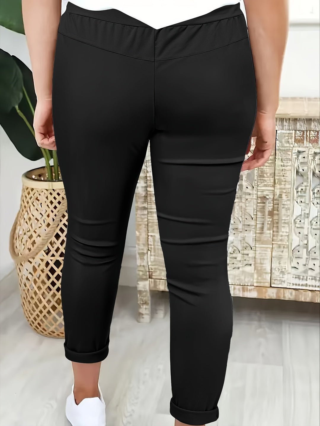 Harriet | Avslappnade Drawstring Byxor
