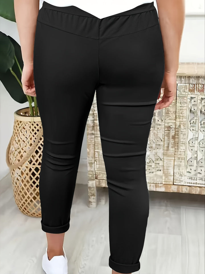 Harriet | Avslappnade Drawstring Byxor