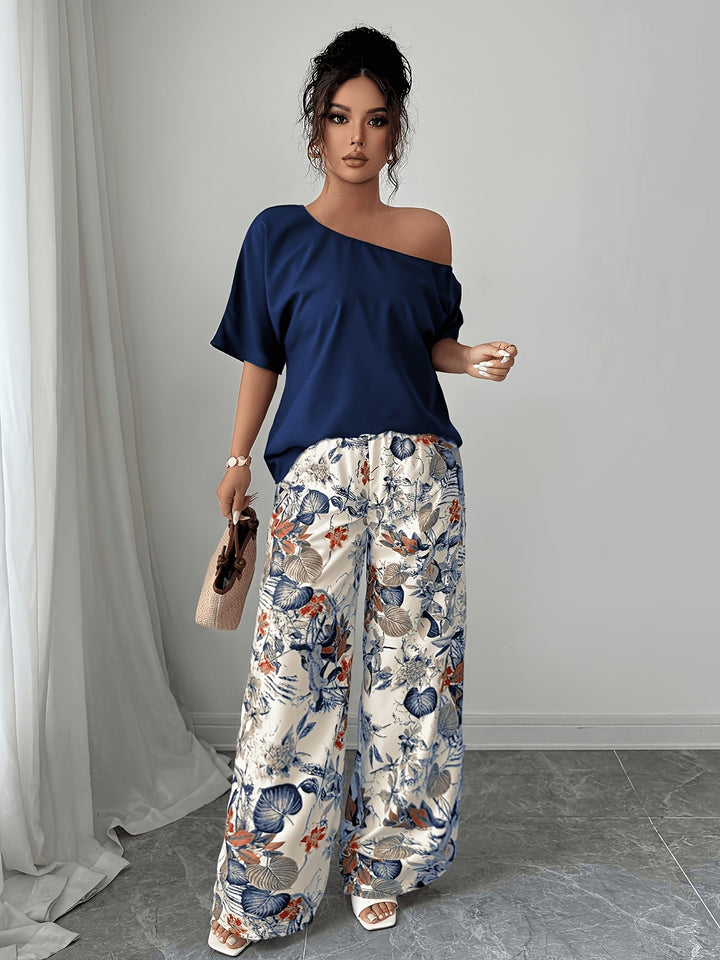 Estella | Off-Shoulder Tvådelat Set