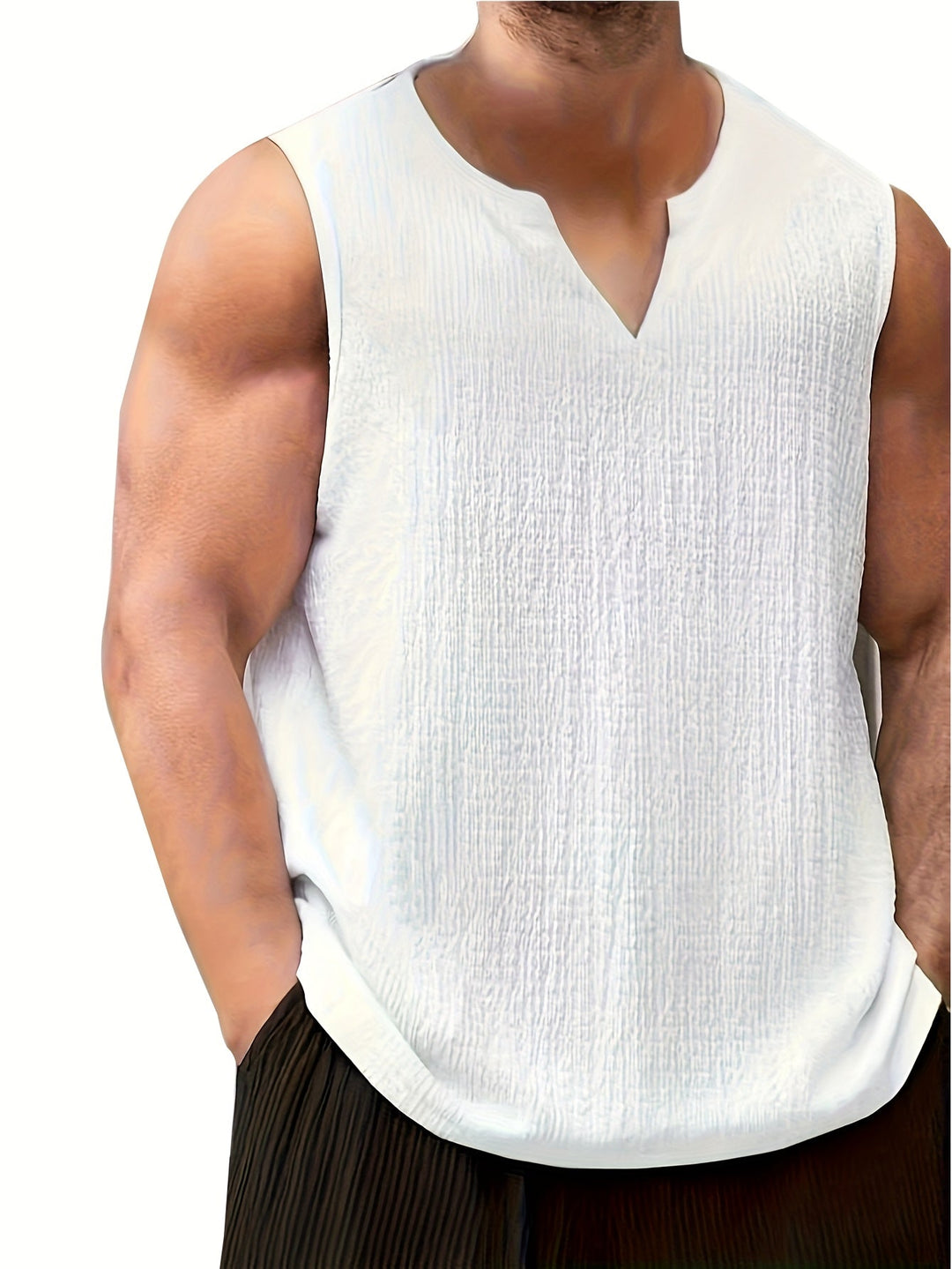 Reid | Avslappnad ärmlös tanktop