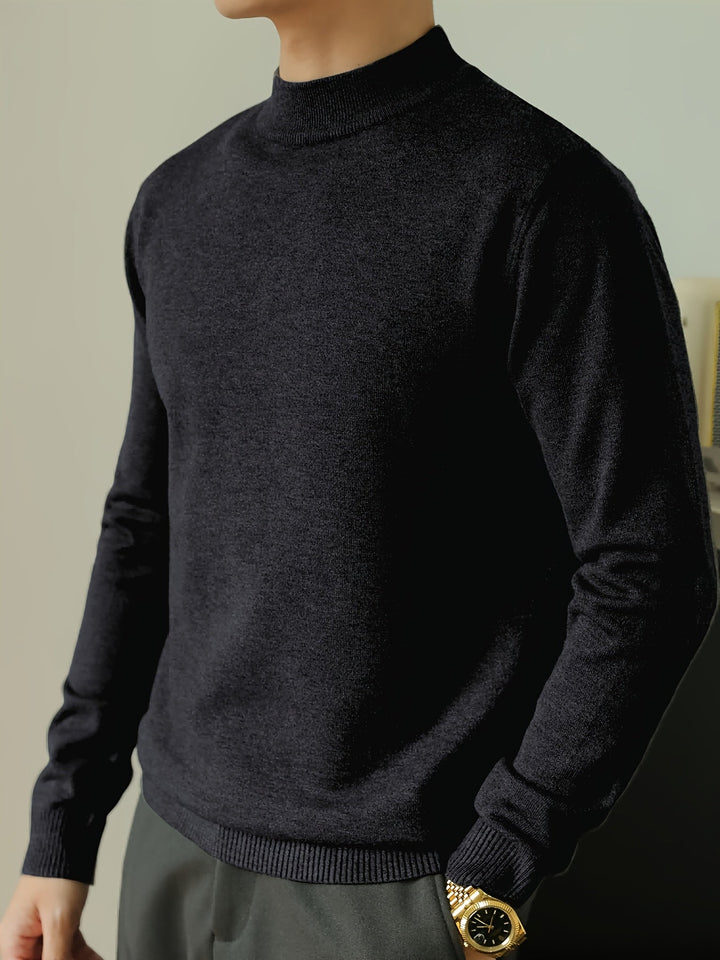 Everett | Raffinerad Höghalssweater