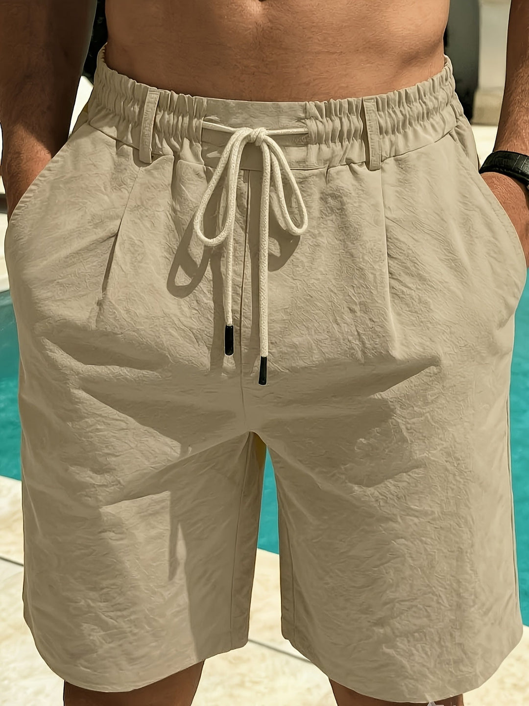 Trevor | Avslappnade Drawstring Shorts