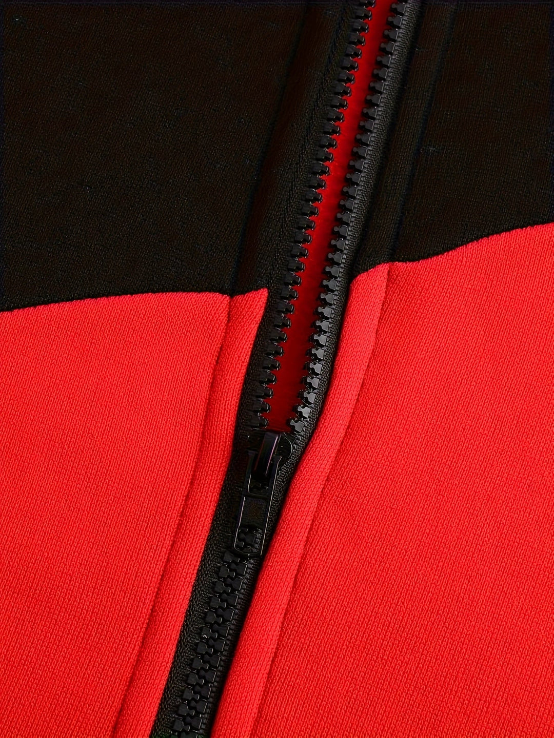 Bryce | Färgblock Zip-Up Huva Jacka