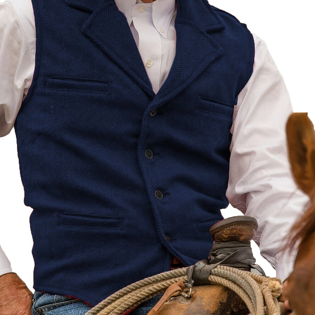 Colton | Heritage Herringbone Västen