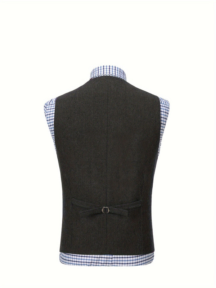 Colton | Heritage Herringbone Västen