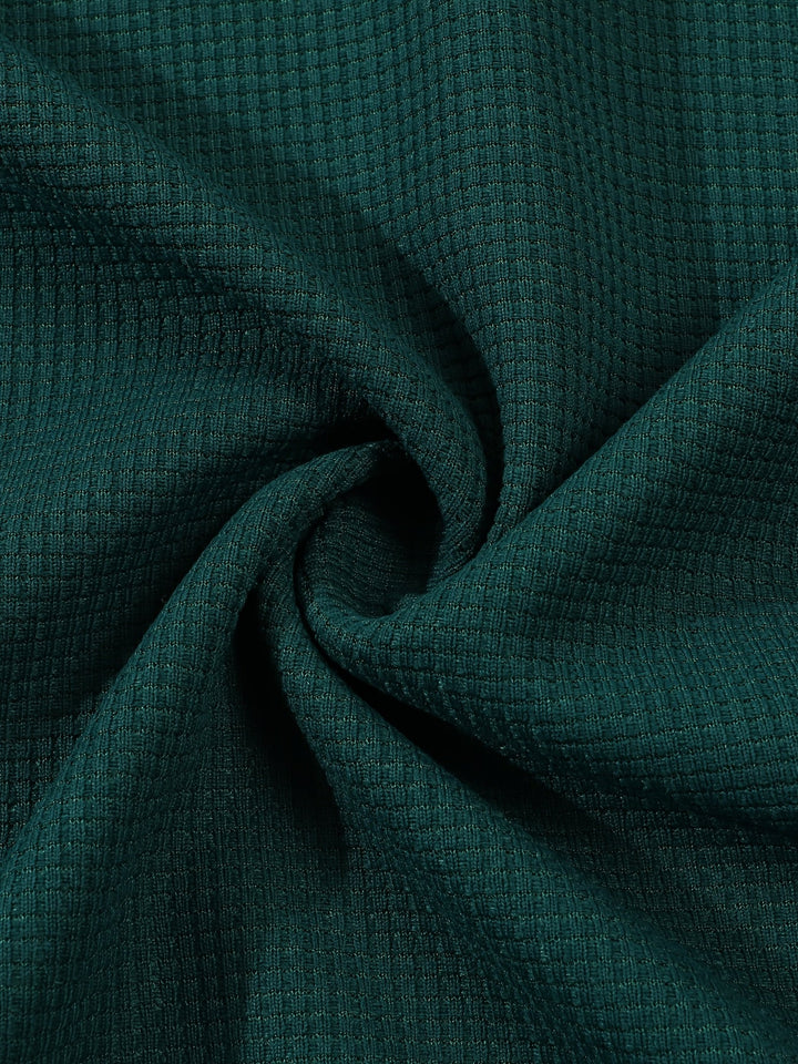 Jonathan | Texturerad långärmad Henley-skjorta