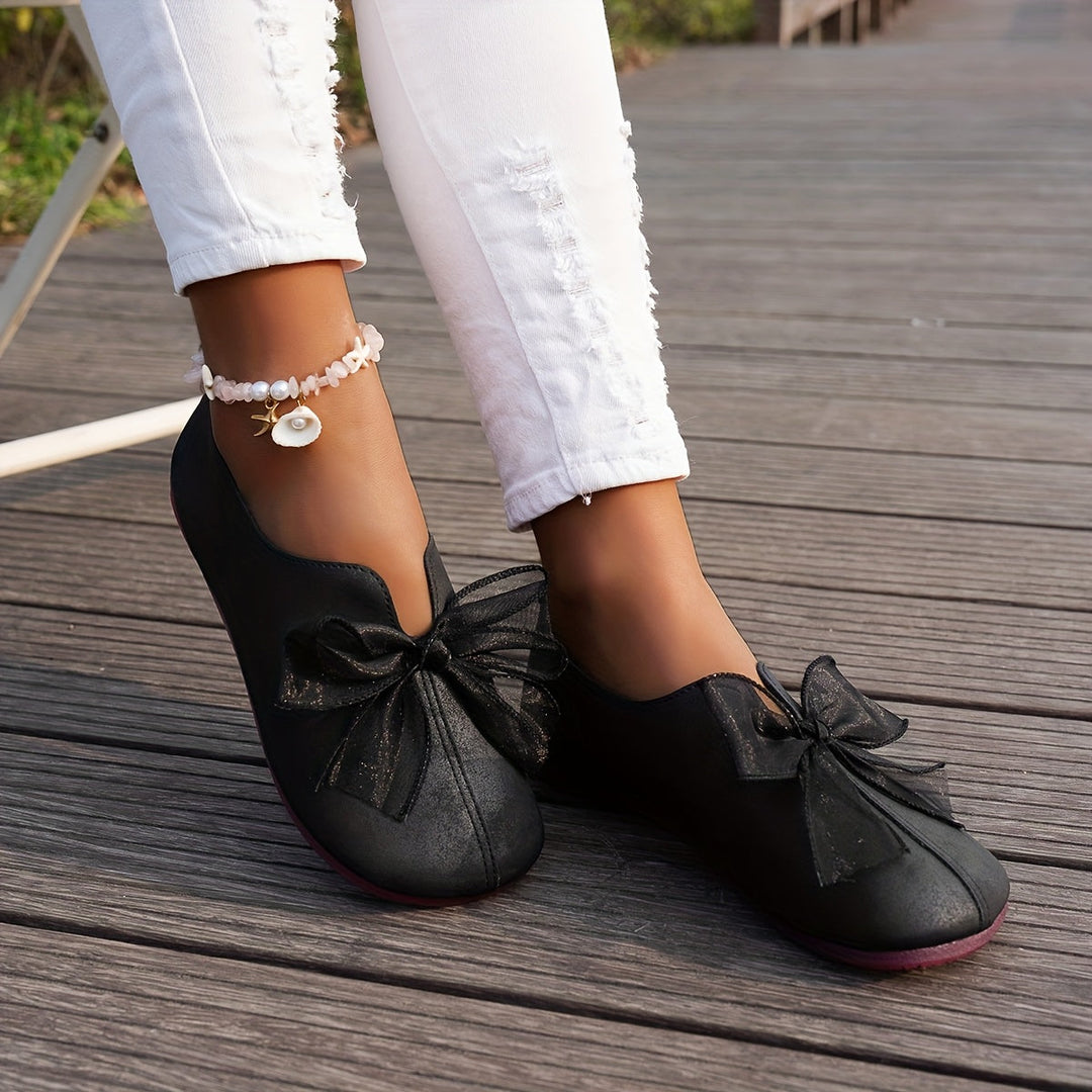 Cecilia | Båge-Accent Slip-On Lågskor