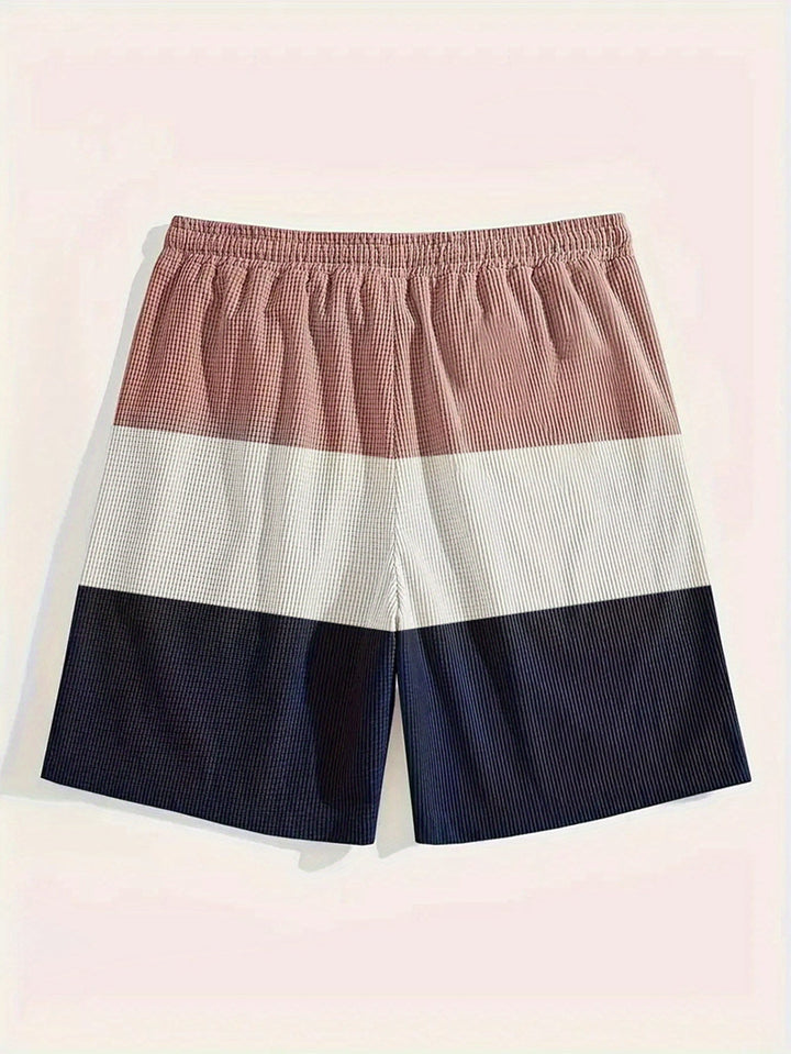 Warren | Färgblock Casual Shorts