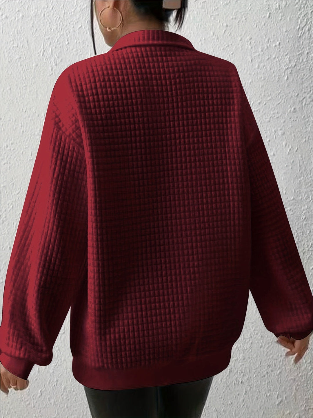Susanna | Avslappnad Quarter-Zip Pullover