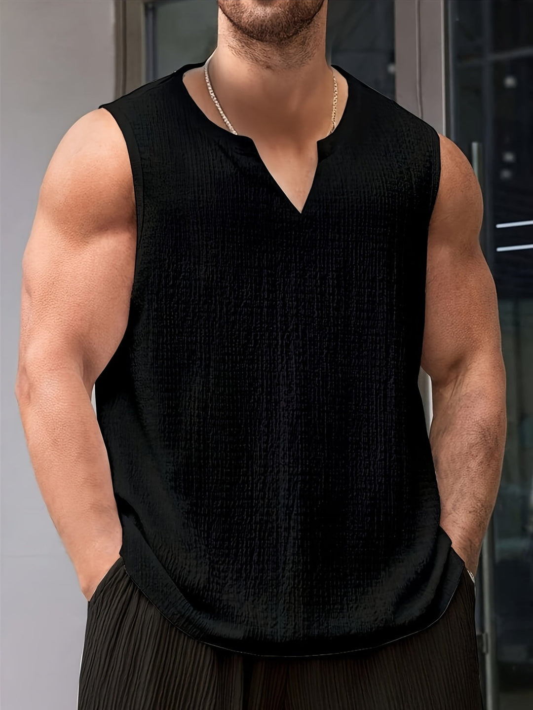 Reid | Avslappnad ärmlös tanktop