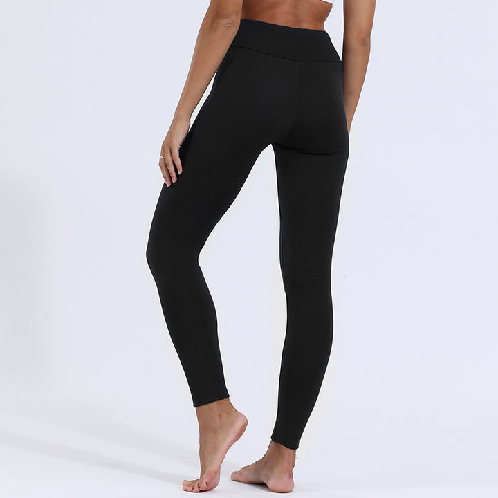 Fodrade leggings med fleece